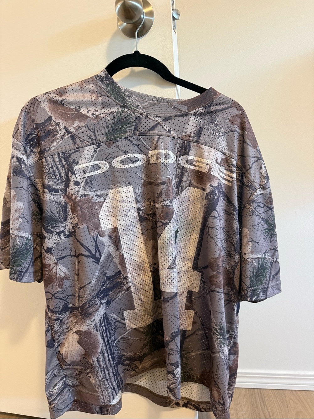 Hollister Camo Mesh Short Sleeve Shirt